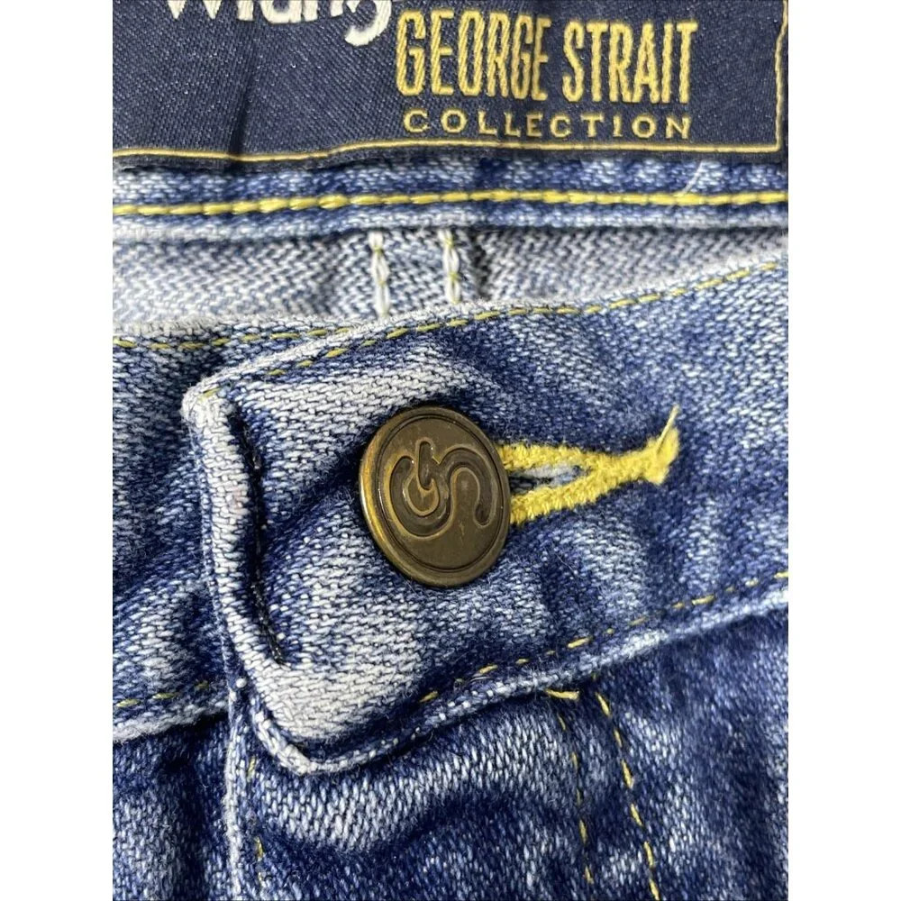 Wranger George Strait Jeans Mens Size‎ 34x31 Cowboy Cut Original Fit Rodeo